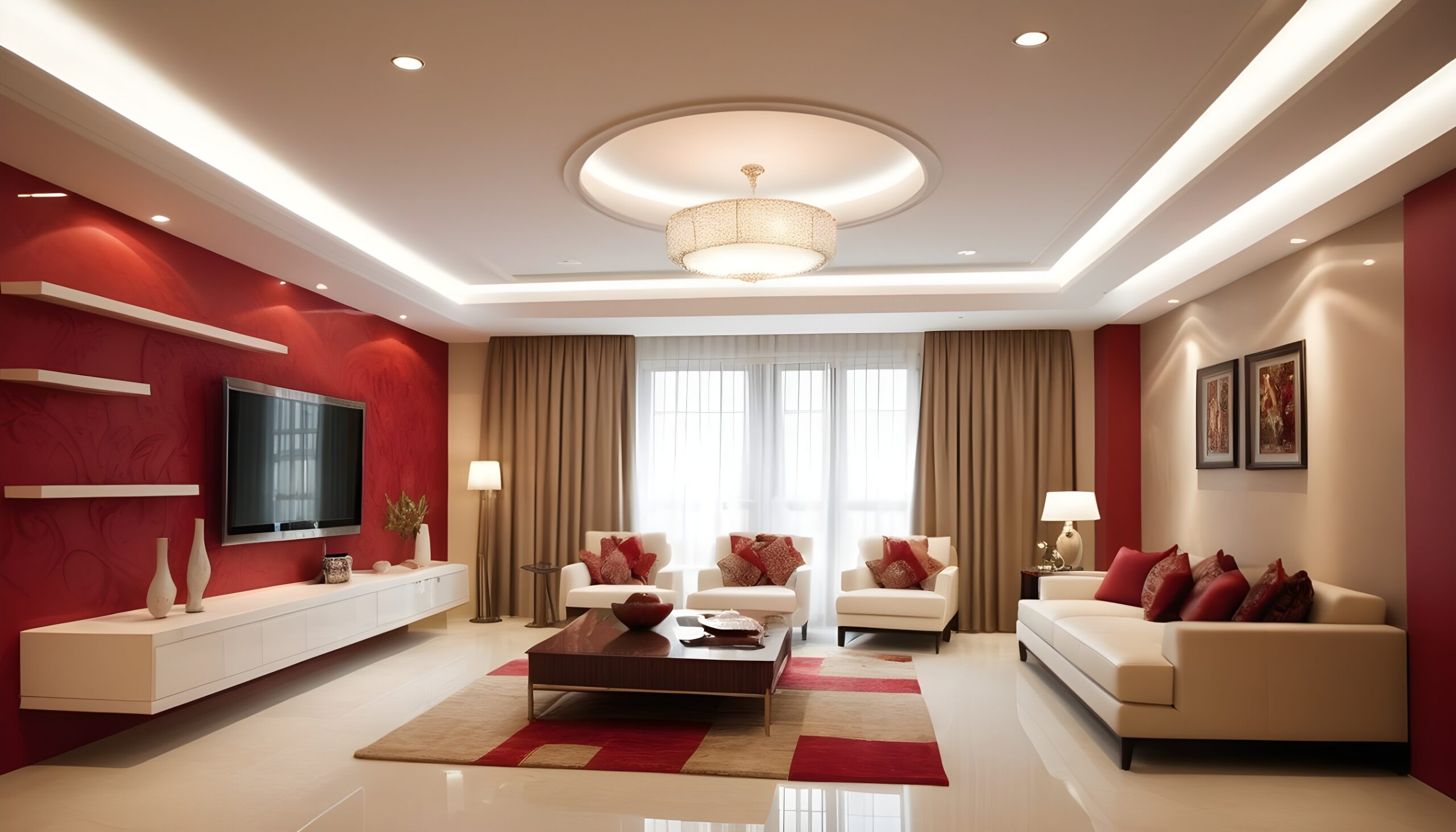 Craft-an-upscale-interior-setting-